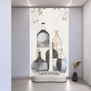 Abstract vazo çizimi poster duvar kağıdı