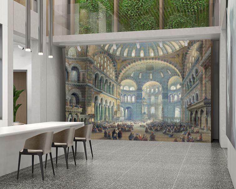 Ayasofya Camii poster duvar kağıdı