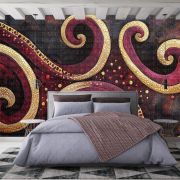 Batik desen poster duvar kağıdı
