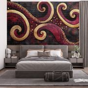 Batik desen poster duvar kağıdı