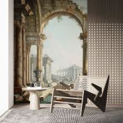 Capriccio with Ruins poster duvar kağıdı