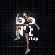 Do not stop poster duvar kağıdı
