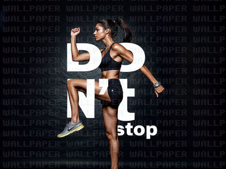 Do not stop poster duvar kağıdı