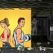 Spor yapmak poster duvar kağıdı