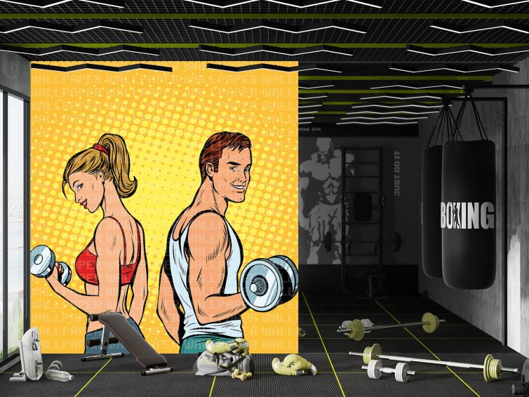 Spor yapmak poster duvar kağıdı