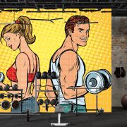 Spor yapmak poster duvar kağıdı