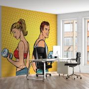 Spor yapmak poster duvar kağıdı