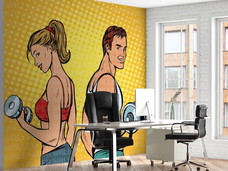 Spor yapmak poster duvar kağıdı