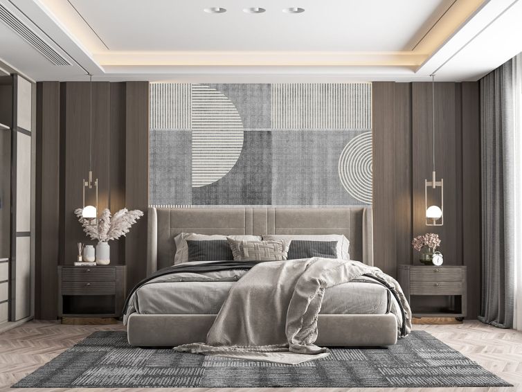 İllüstratif desenler 09 poster duvar kağıdı