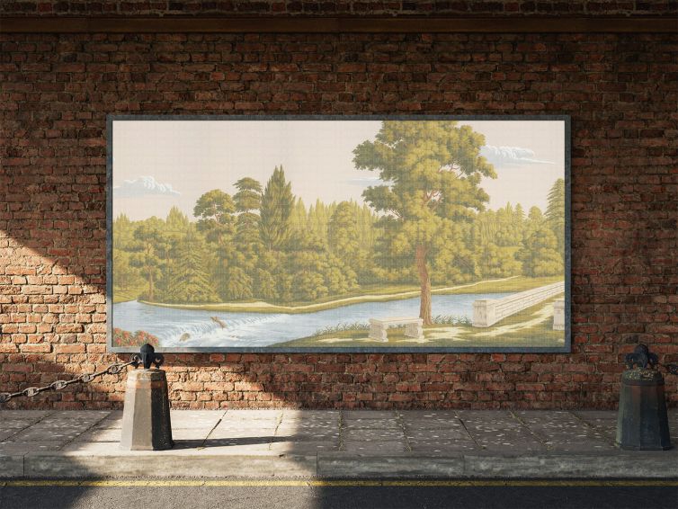 İndim dere kıyısına poster duvar kağıdı