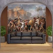 Jacques Louis David Sabineli Kadınlar poster duvar kağıdı