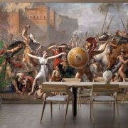 Jacques Louis David Sabineli Kadınlar poster duvar kağıdı