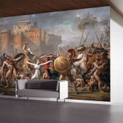 Jacques Louis David Sabineli Kadınlar poster duvar kağıdı