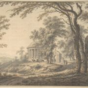 Johann Heinrich Müntz Manzara poster duvar kağıdı