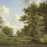 Landschap in de omgeving Van Hilversum poster duvar kağıdı