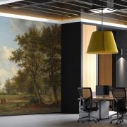 Landschap in de omgeving Van Hilversum poster duvar kağıdı