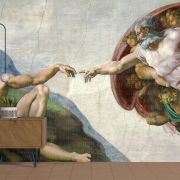 Michelangelo Sistine şapel poster duvar kağıdı