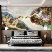 Michelangelo Sistine şapel poster duvar kağıdı