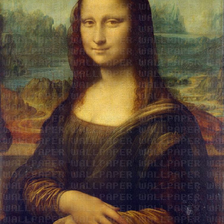 Mona Lisa poster duvar kağıdı