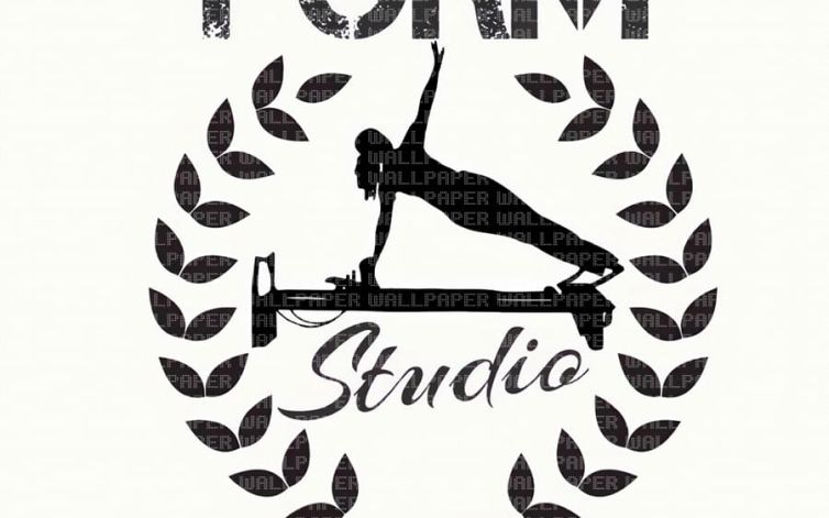 Pilates studio poster duvar kağıdı