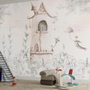 Rapunzel çocuk odası poster duvar kağıdı