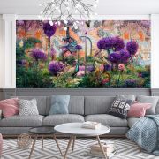 Rengarenk poster duvar kağıdı