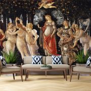 Sandro Botticelli Primavera poster duvar kağıdı