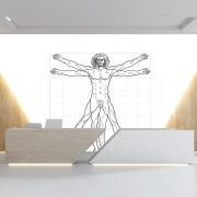 Vitruvius Adamı poster duvar kağıdı