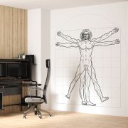 Vitruvius Adamı poster duvar kağıdı