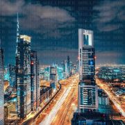 Dubai nin görkemli güzelliği poster duvar kağıdı