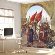Fatih Sultan Mehmet İstanbul kapılarında poster duvar kağıdı